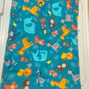 Handmade Colorful Animal Print Quilt